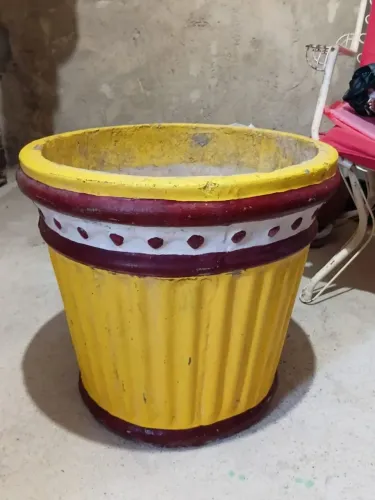 VASO DE PLANTAS GRANDE DE CIMENTO 