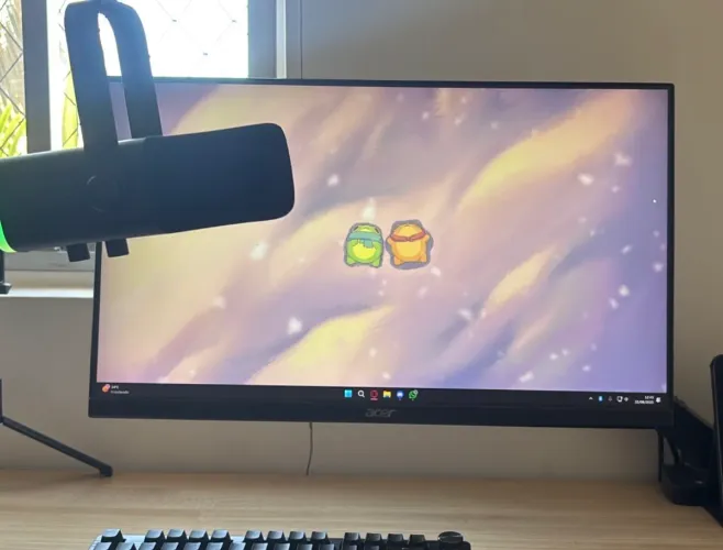 MONITOR ACER 100HZ + BRAÇO ARTICULADO