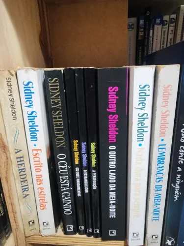 coleção livros sidney sheldon 9 livros