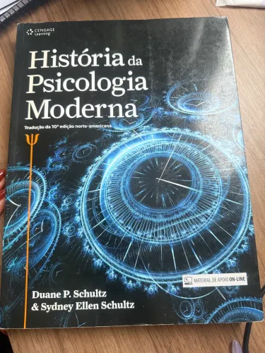 Livro História da psicologia moderna