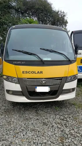 Micro onibus Volare W9 escolar 45 lugares uma porta , MWM 
