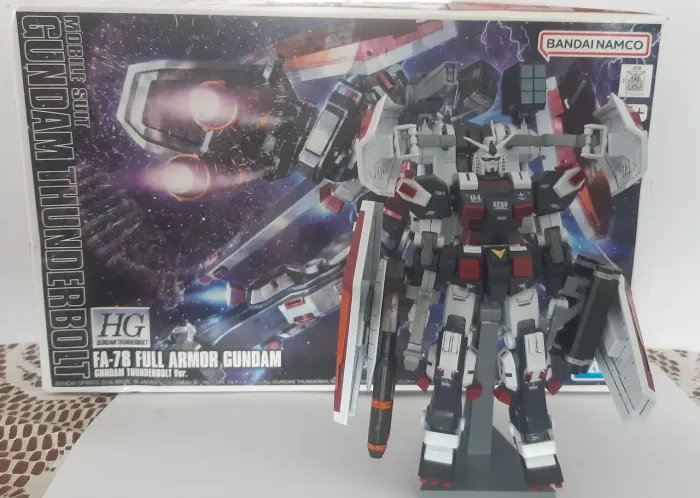 GUNDAM HG Full Armor Gundam Original Bandai com caixa