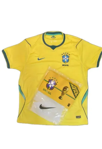 Camisa Seleção Brasileira Amarela Tam. 3XL