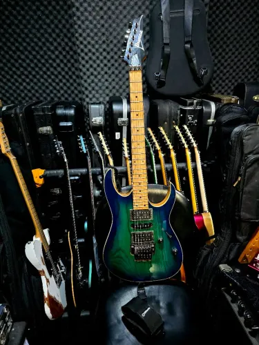 guitarra Ibanez rg370ahmz blue Moon Burst /ñ Gibson epiphone prs fender squier esp ltd vox