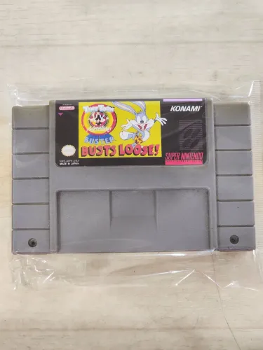 Muitos minigames divertidos te esperam em Tiny Toon Buster Busts Loose de snes