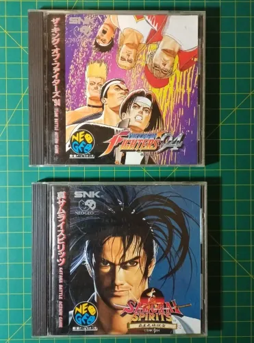 Samurai Shodown II e The King of Fighter 94 - JOGOS ORIGINAIS Neo Geo CD