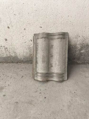 Telha de concreto Branca 