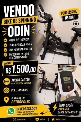 BIKE SPINNING - ODIN FIT