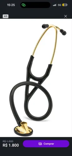 Estetoscópio Littmann Master Cardiology