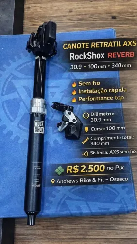 Canote reverb retratil axs eletronico 30.9