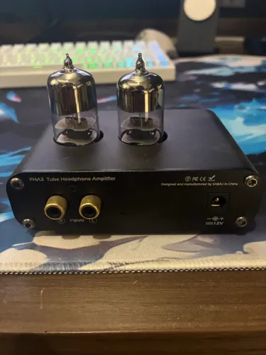 Amplificar fone valvulado sabaj pHA3