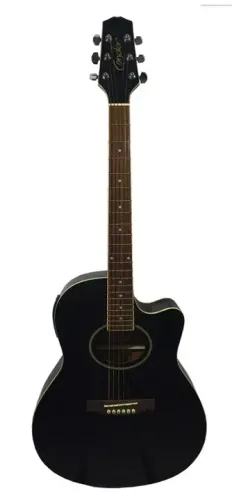 Violão Condor Tipo Flat Cs85 Bk Aço Eletroacustico