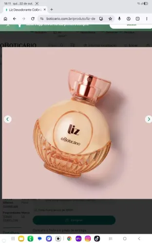 Perfume Liz boticário