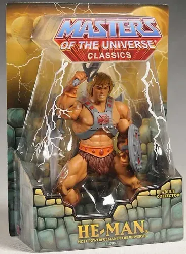 Boneco He-Man Masters of the Universe Classics Mattel Novo LEIA