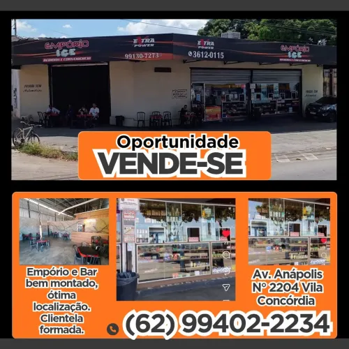 Vende-se Distribuidora de bebidas e Bar