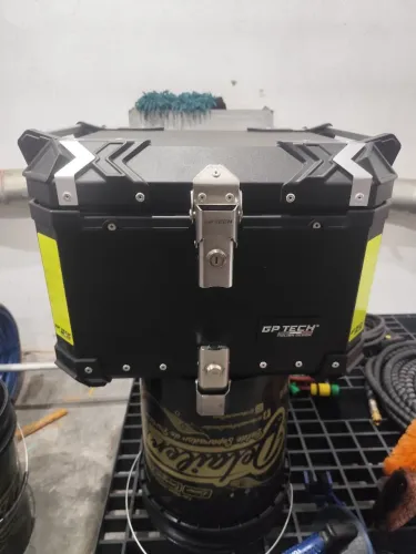 BAÚ GPTEC+SUPORTE CHAPAM HUNTER 350