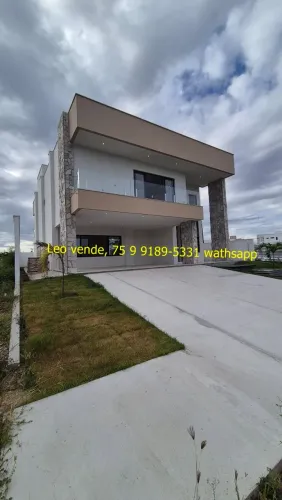 Leo vende Alphavile Feira , 4 suítes, closet, piscina, goumert