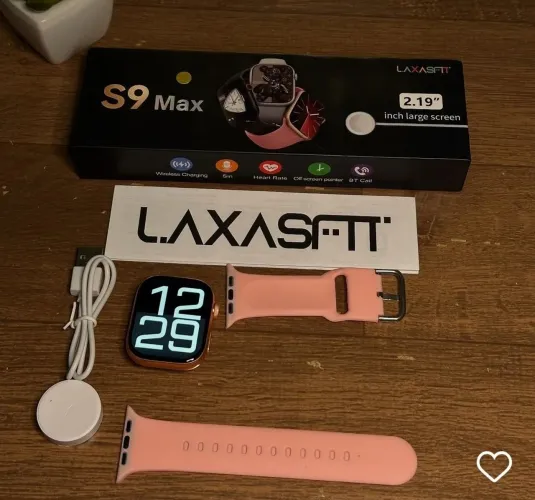 Smartwatch S9 Max - faz e recebe ligação, calendário, calculadora e muito mais..