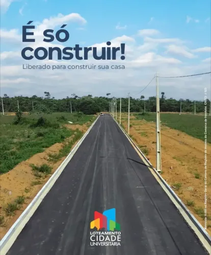 Cidade Universitária Lotes Com entrada Facilitada Ato R$2.500,00 Pronto para Construir Ira
