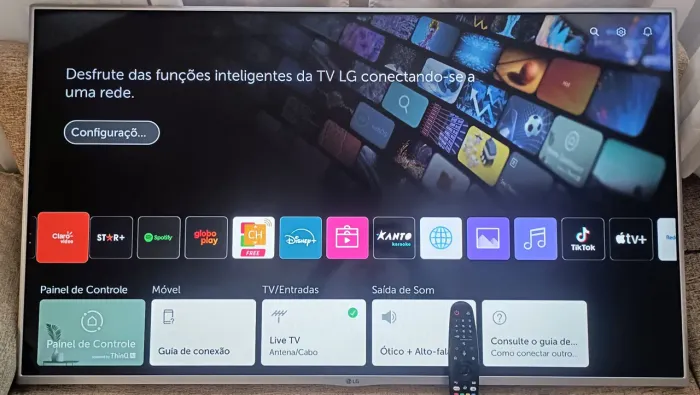 Somente venda smart tv LG 50 pol comando de voz