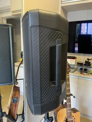 Kit Caixa Ativa/ Retorno JBL IRX112BT 300W RMS 127V + Tripé Staner + Bag