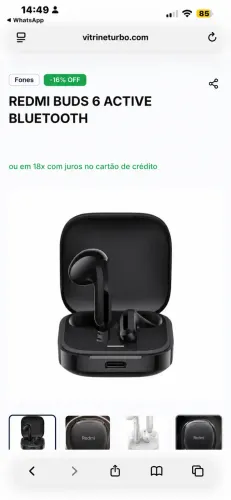 Fone de Ouvido