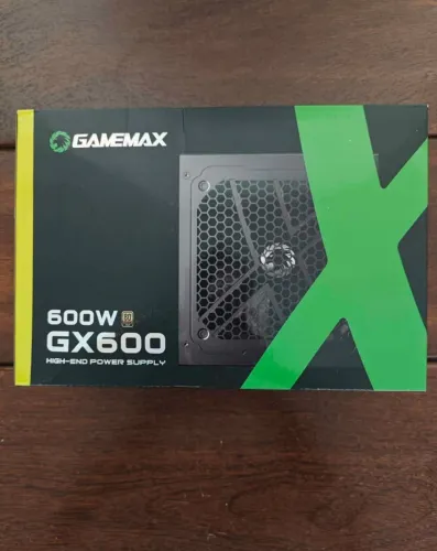 FONTE GAMEMAX GX600 600W PLUS GOLD