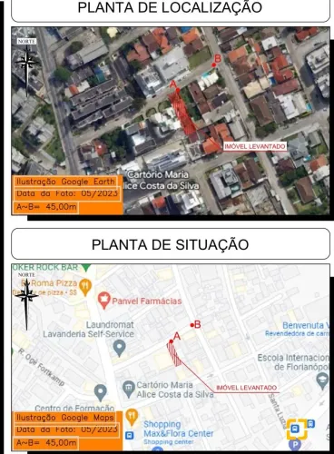 Terreno com viabilidade para prédio - Trindade - Fpolis - SC