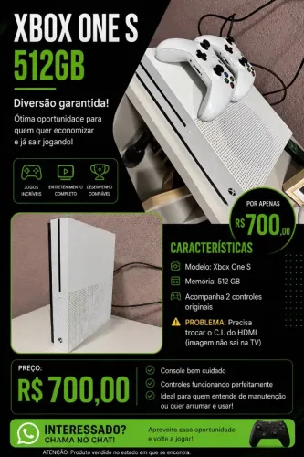 Vendo XBox S