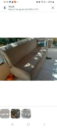 Sofá cama usado