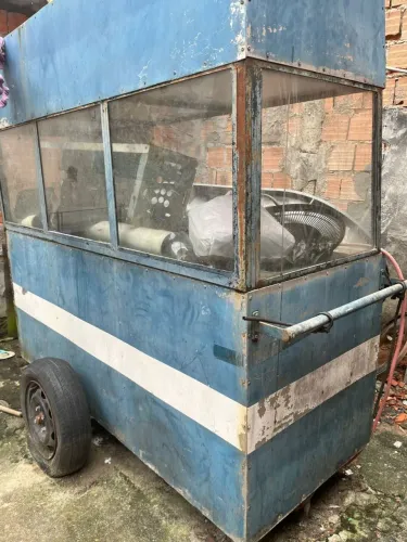 Carro de lanche móvel 