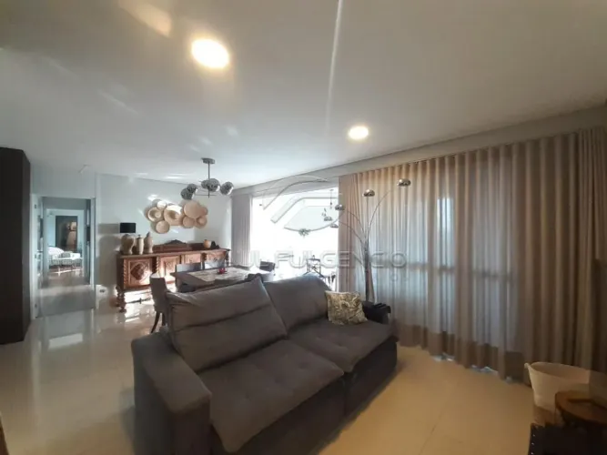 Apartamento mobiliado 3 suítes para alugar na zona sul de Londrina - Gleba palhano