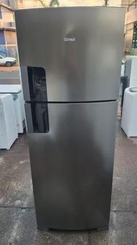 GELADEIRA CONSUL FROST FREE INOX SEM NENHUMA AVARIA