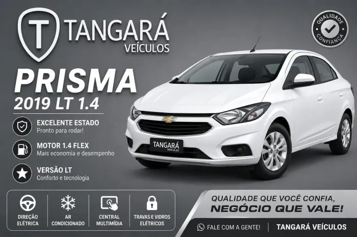 Chevrolet Prisma Sed. LT 1.4 8V Flexpower 4P 2019