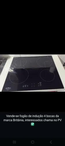 Cooktop Britânia 4 Bocas de Indução - 220V