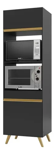 Paneleiro armário cozinha 2 Portas para Forno e Microondas Veneza GB Multimóveis