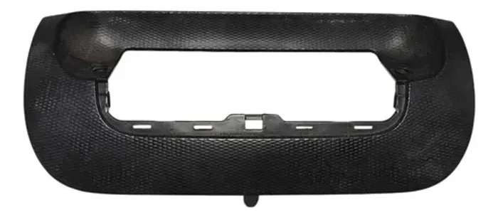 Moldura Central Multimídia 100236881 Fiat Argo 2017 A 2022 Preto
