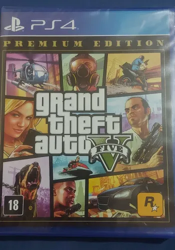 Gta 5 ps4 midia física