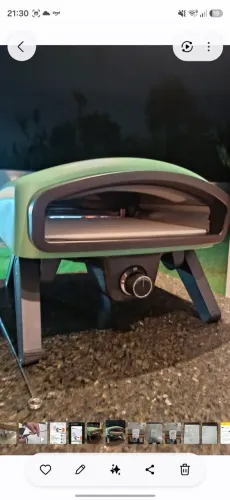 Forno de pizza a gás 