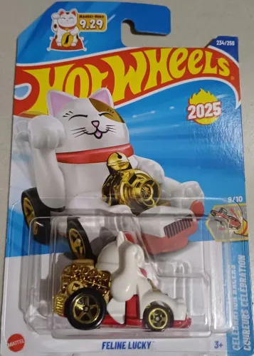 Hot Wheels Feline Lucky com Falha