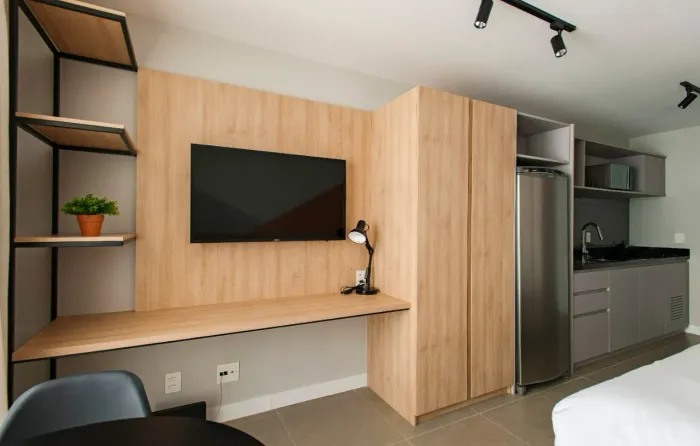 Apartamento de 1 Quarto Mobiliado no Moinhos de Vento
