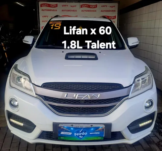 Lifan X60 1.8 16V 128cv 5P Mec. 2019