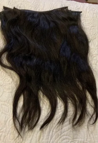Aplique de cabelo humano 