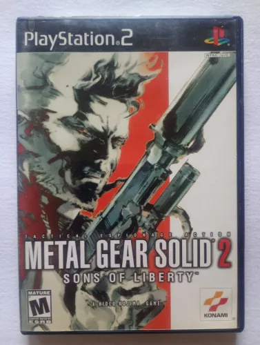 Jogos ps2 original - Metal Gear Solid 2 Sons of liberty - FAÇO OLX PAY !