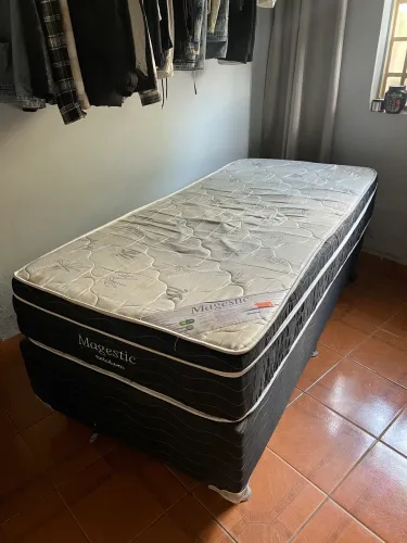 Cama box solteiro ortobom