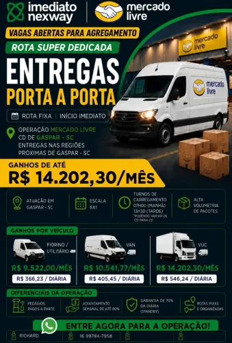 Agregue seu veículo!