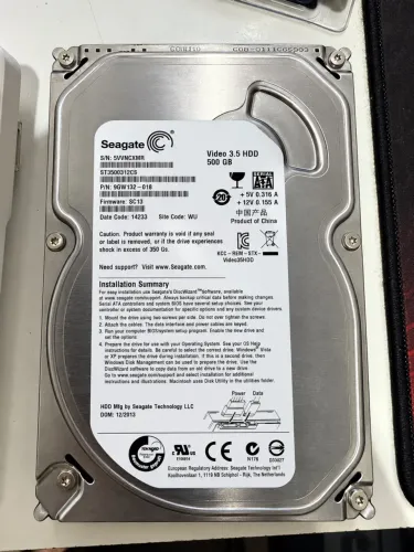 HD Seagate 500GB SATA 3.5 - Testado e Saudável - Desktop / DVR