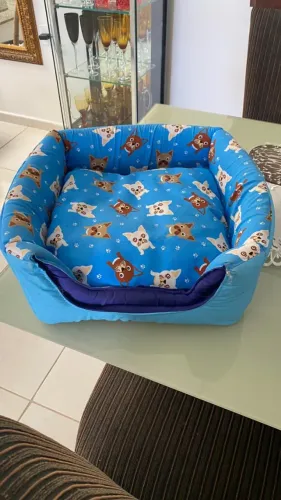 Cama e Toca 2 em 1 para Cachorro