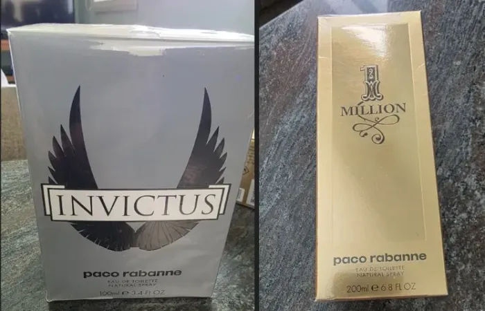 Kit Combo Invictus Paco Rabanne 100ml / Rabanne 1 Million EDT 200ml