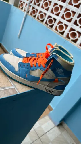 jordan 1 off white unc